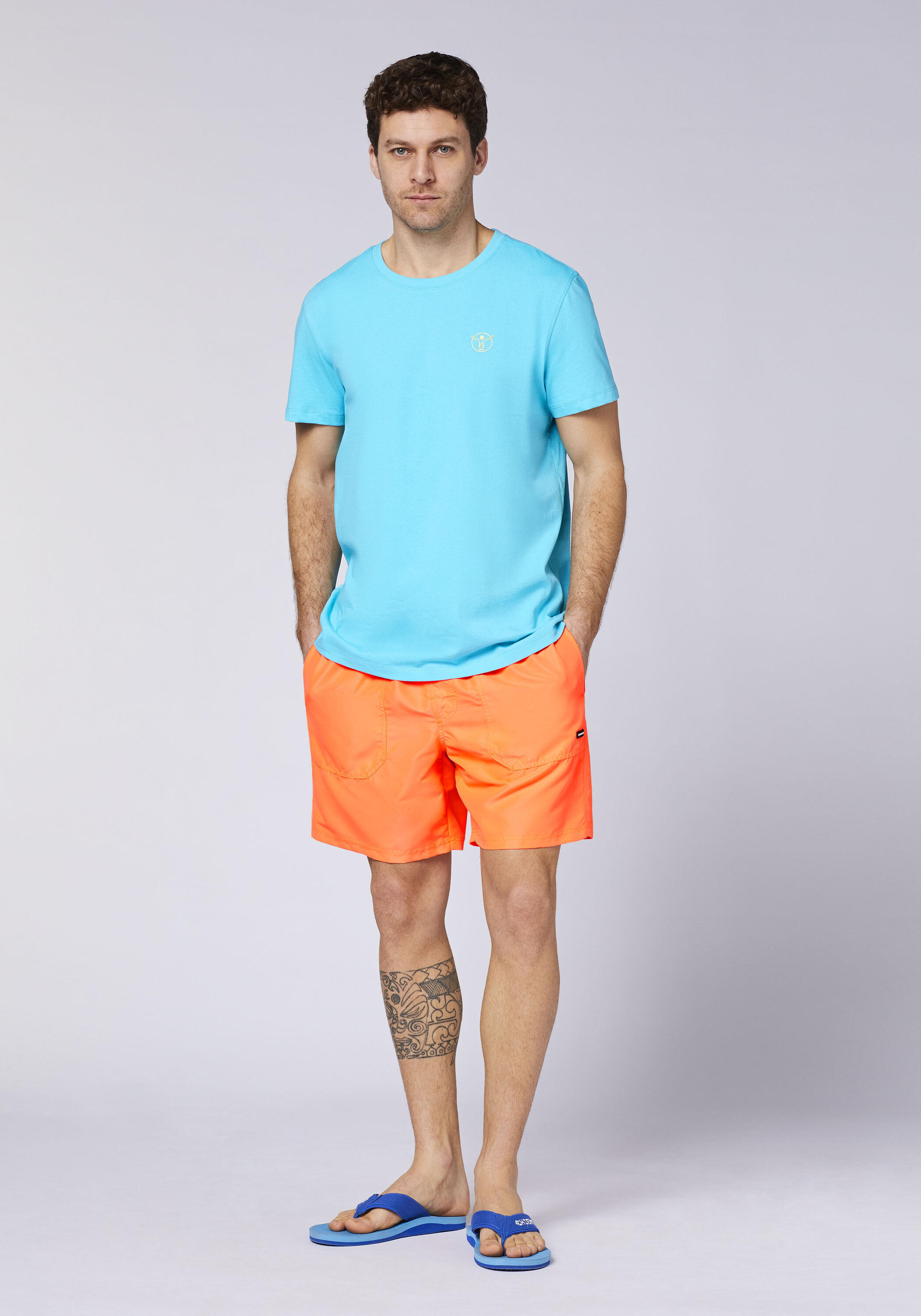 Badeshorts Badeshose mit Innenslip 5/7