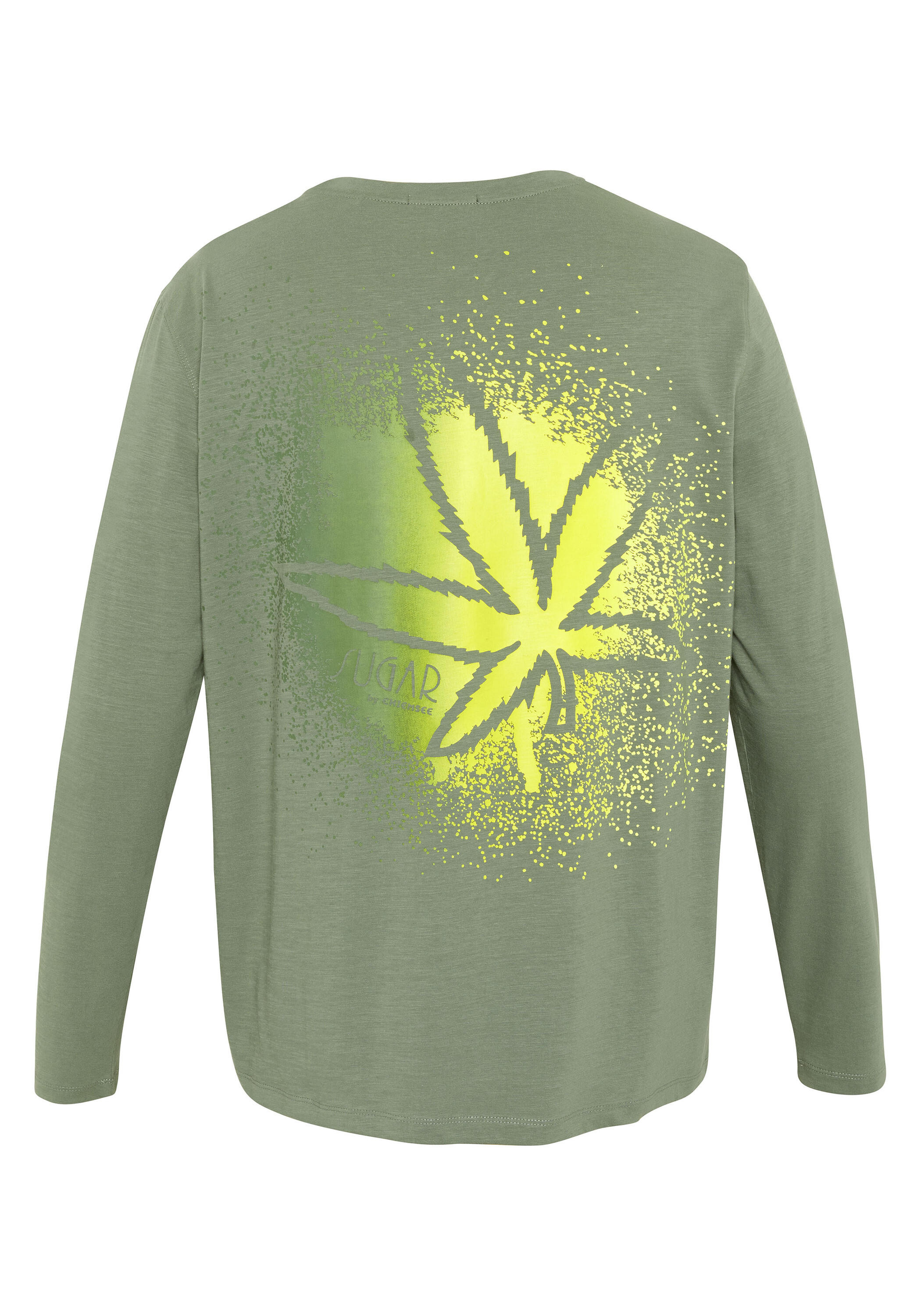 Langarmshirt mit Print in Spray-Optik 2/7