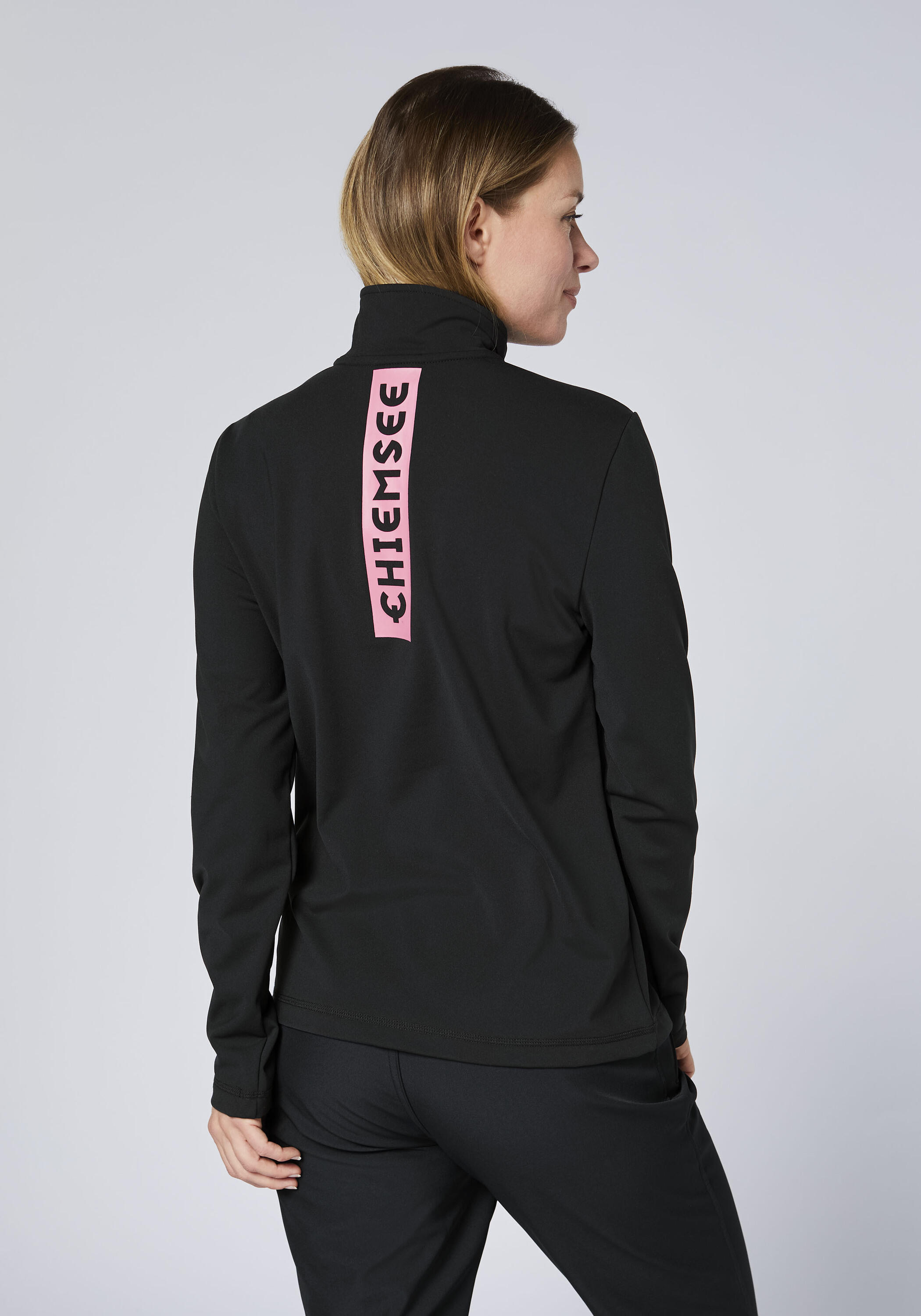 Fleecepullover mit kurzem Reißverschluss 4/7