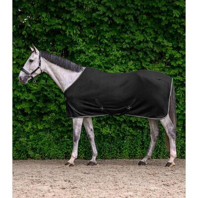 Coperta in pile per cavallo con cinghie incrociate Waldhausen Economic