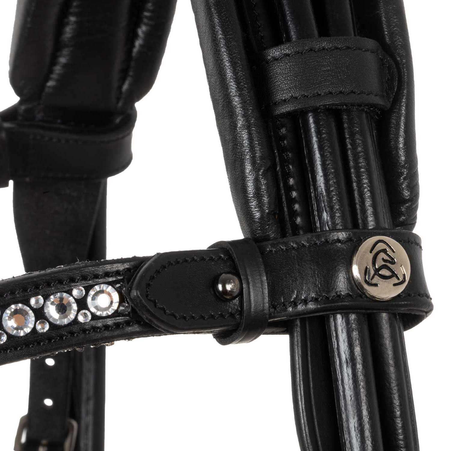 Testiera dalila en cuir de veau 5/7