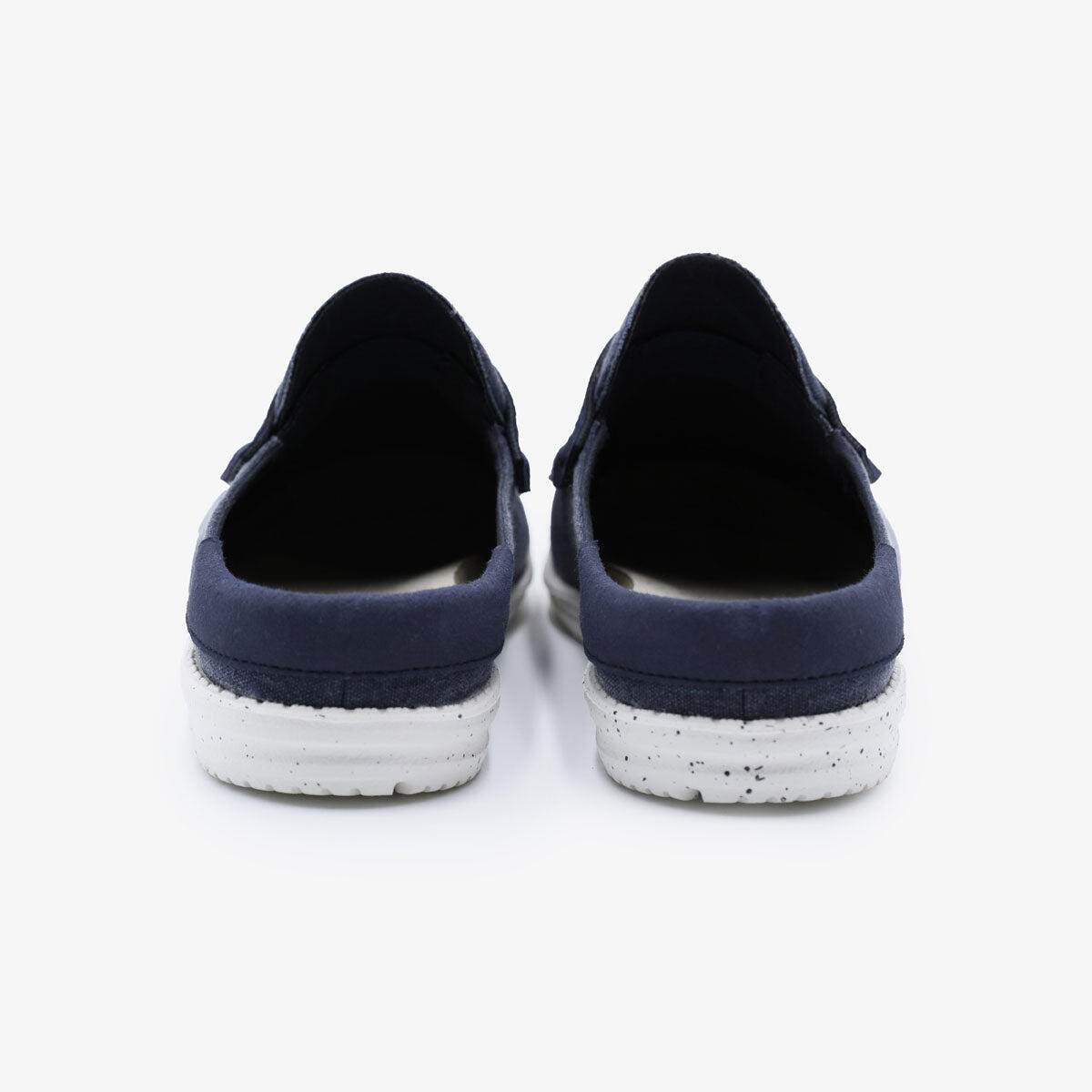 Mules mocassini Bidart blu navy 6/6