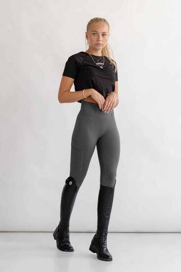 Leggings d'équitation Ines, couleur Ombre foncée