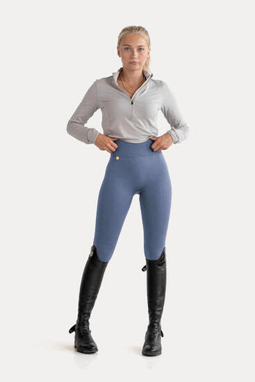 Leggings d'équitation Wendy, denim délavé