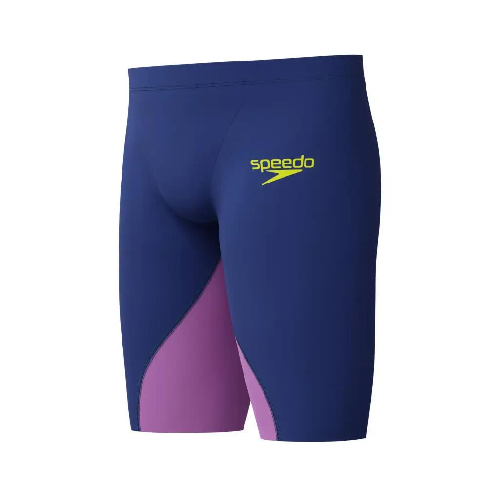 Speedo Meninos Fastskin LZR Ignite Jammers - Azul-marinho / Roxo 3/5