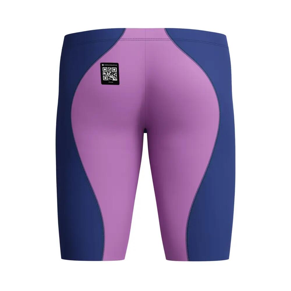 Speedo Meninos Fastskin LZR Ignite Jammers - Azul-marinho / Roxo 2/5