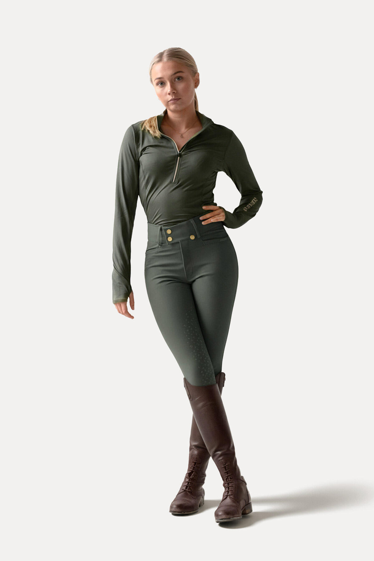 Nellie Breeches Classic, Deep Forest 5/7