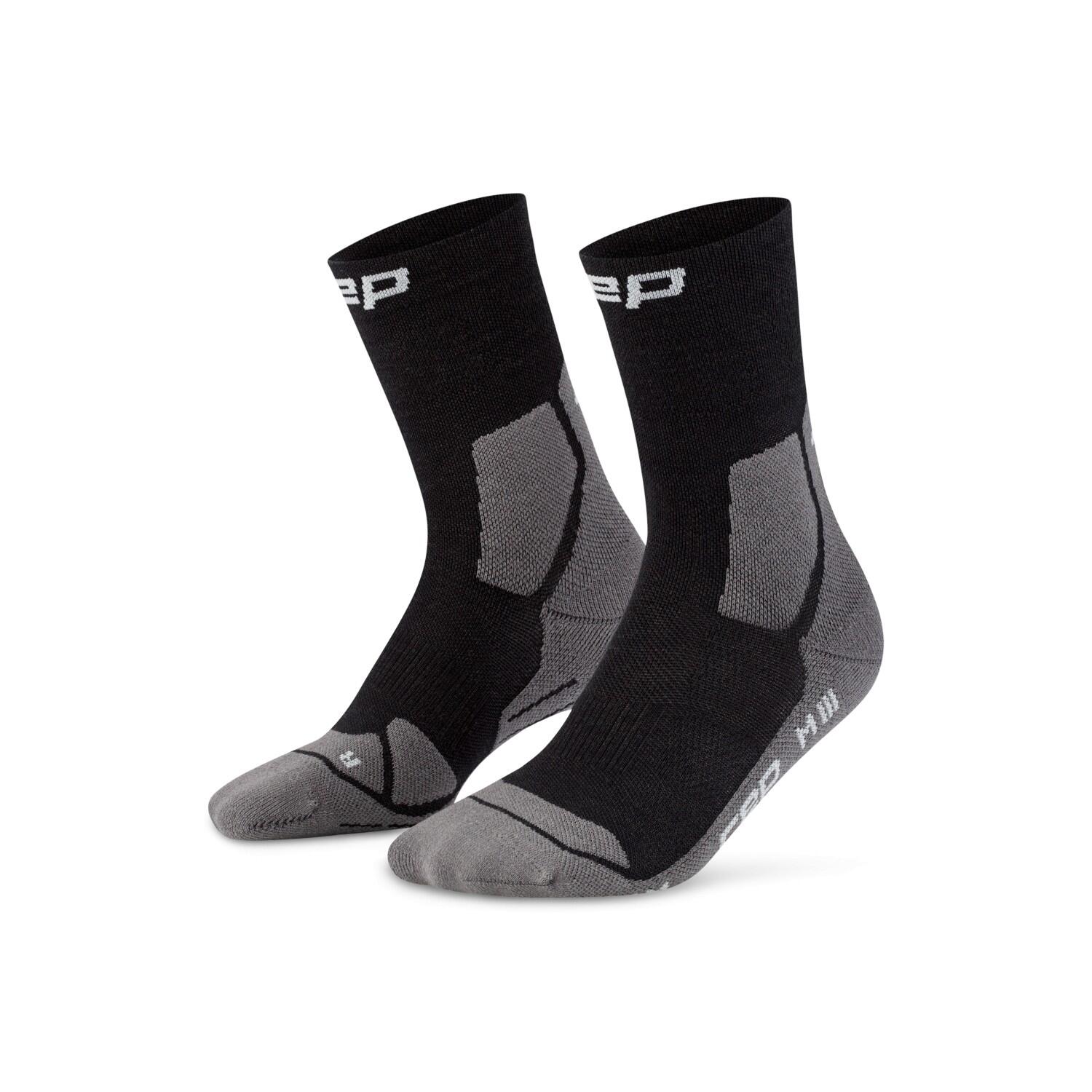CEP Hiking Light Merino Mid-Cut Compressie - Zwart/Grijs - Dames (34/37) 4/5