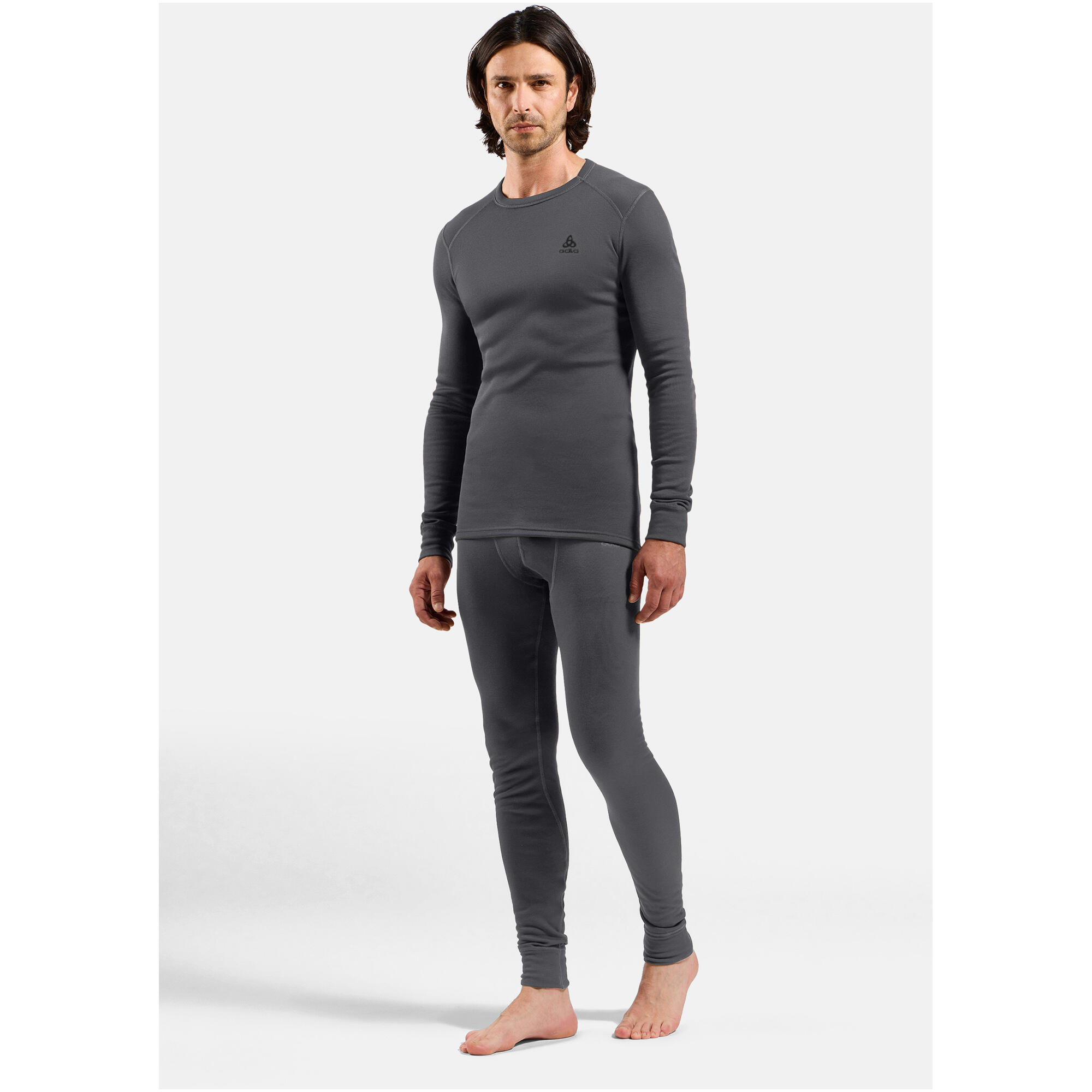 Odlo Active Warm Eco Grey Long Tights 3/6
