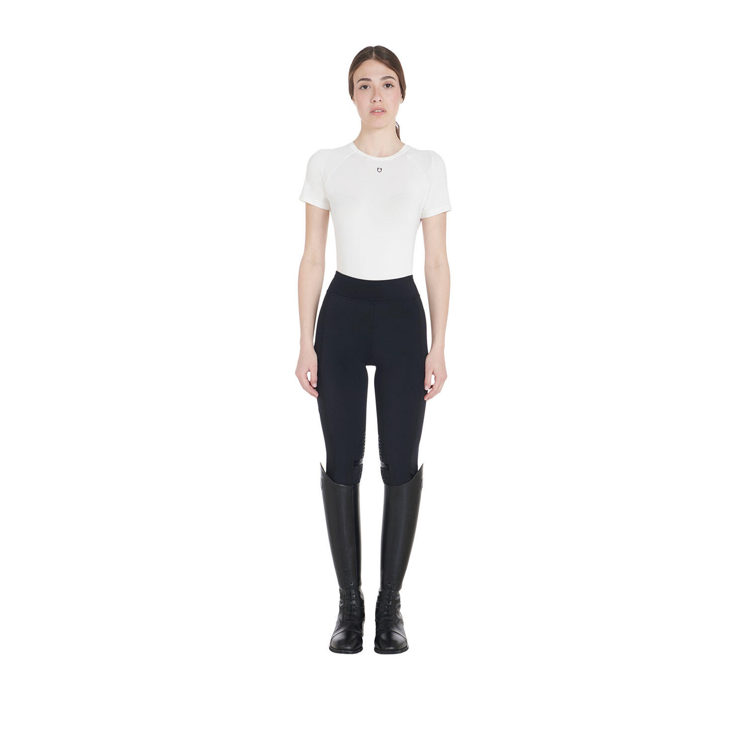 Leggins mujer slim fit de tejido ligero y elástico 6/6
