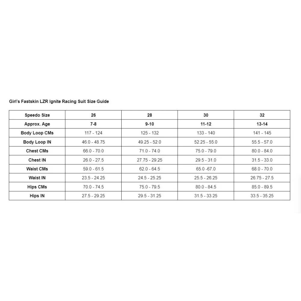 Strój startowy dziewczęcy Speedo Lzr Ignite Kskn Junior 5/7