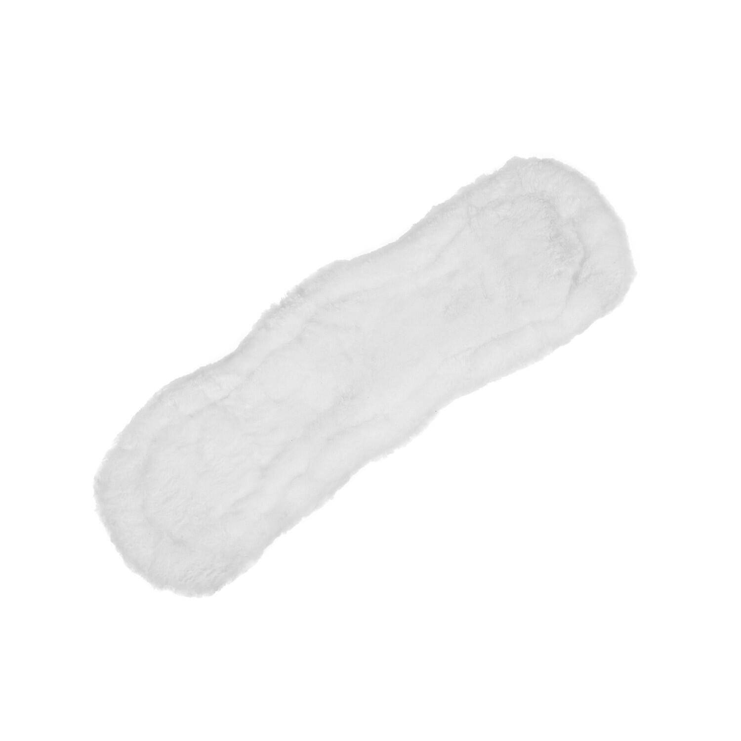 Geformte gel-satteldecke klassisches lammfell für gurt 2/4