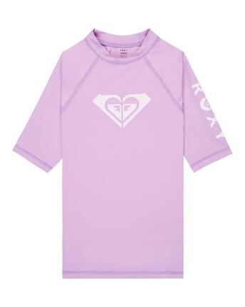 Lycra manches courtes WHOLE HEARTED Violet Fille