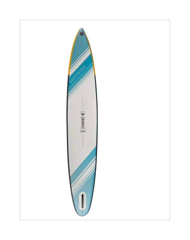 PACK STAND UP PADDLE GONFLABLE CARAIBE 14′x 27'x  5″ SURFPISTOLS 3/3
