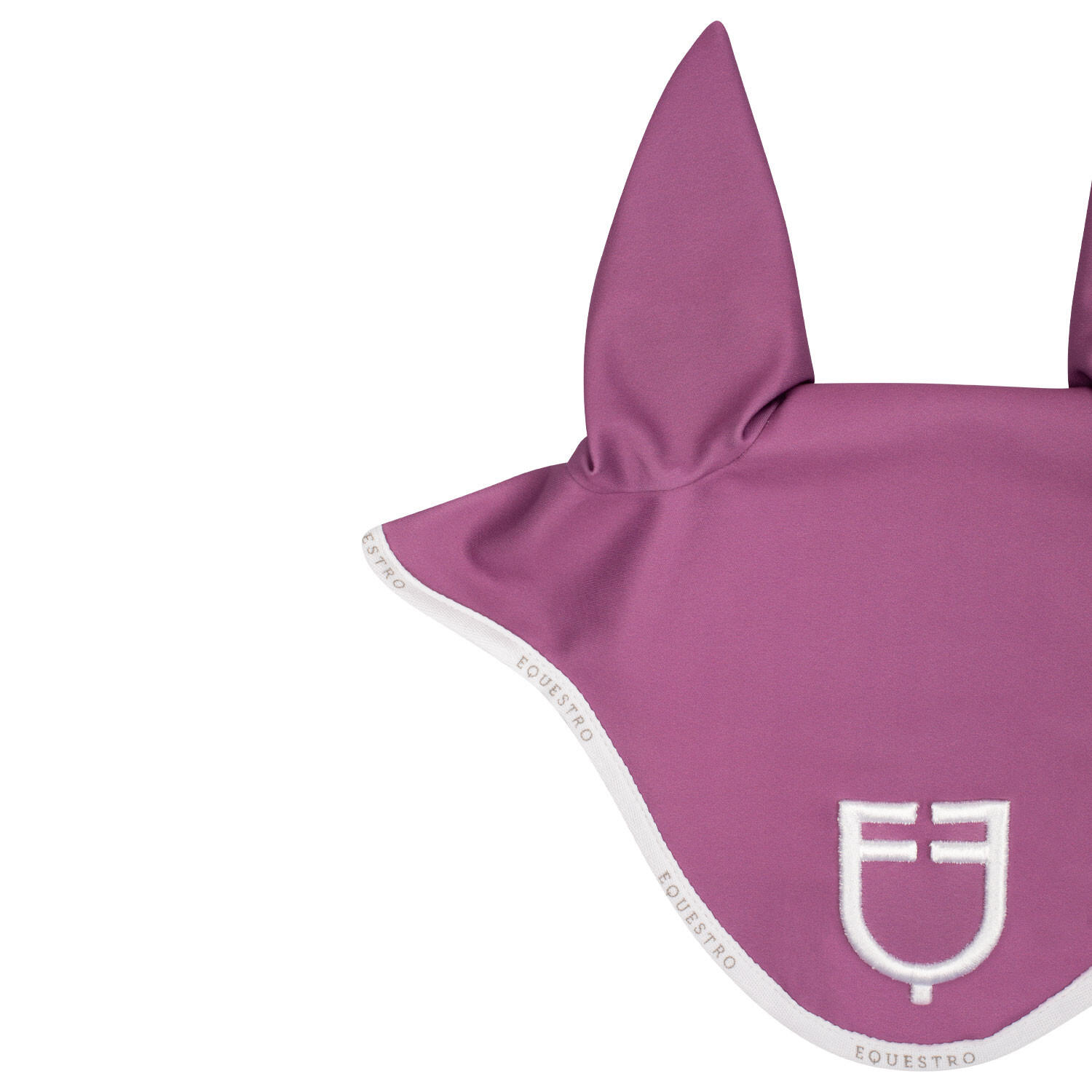 Technische spandex-pferdeohrenhaube mit logo 3/4
