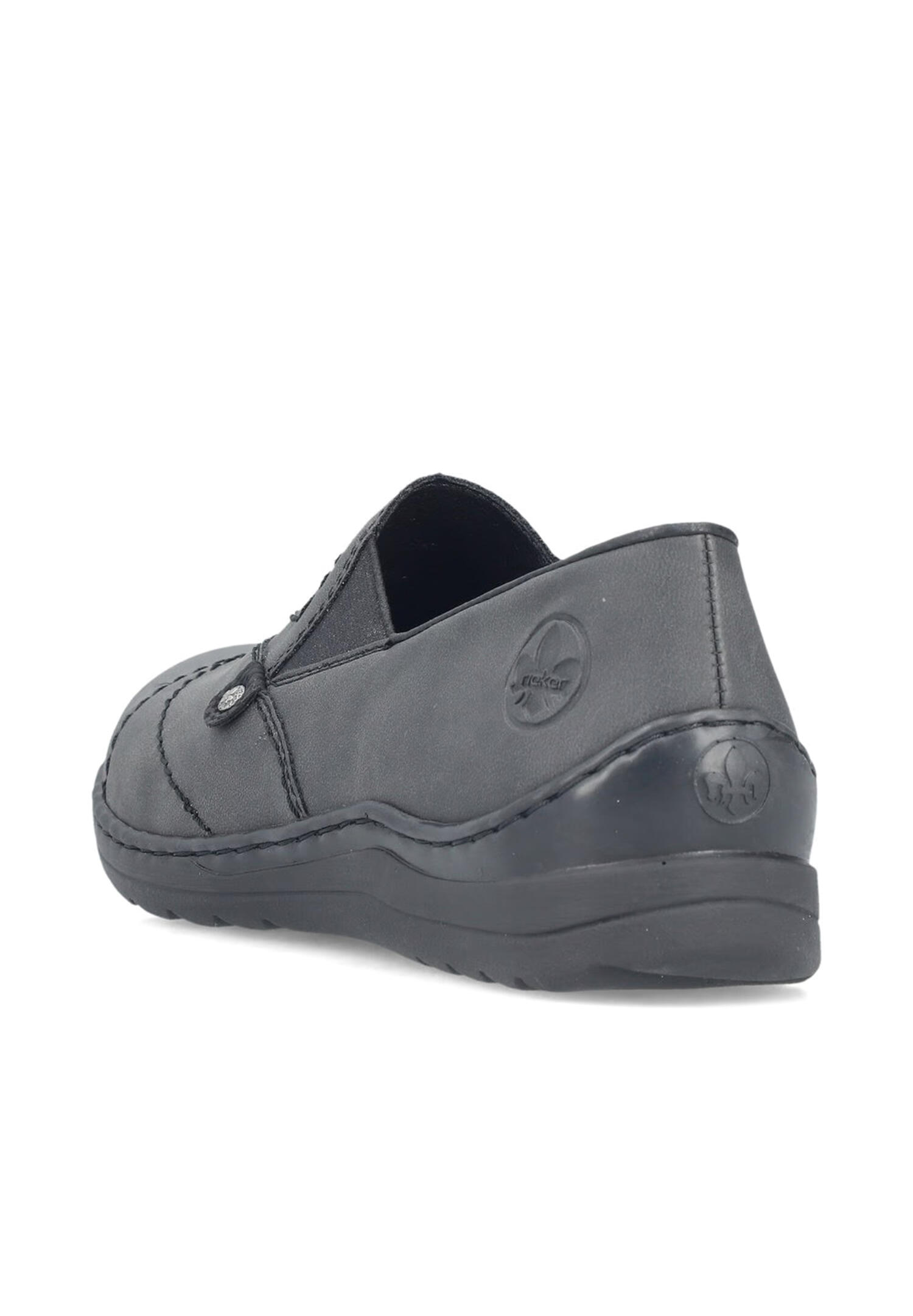 Rieker Damen Loafer  Komfort Extraweite  48961-45  Grey 3/5