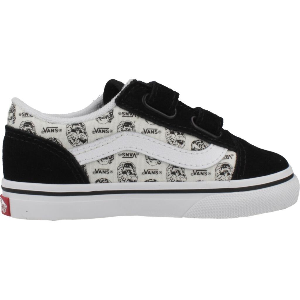 Buty VANS OLD SKOOL V SKULLS Czarny 4/5