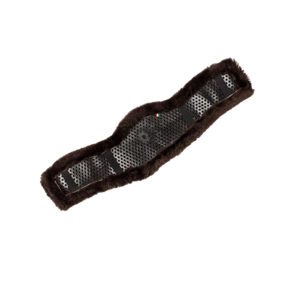 Short gel girth cover classic sheepskin