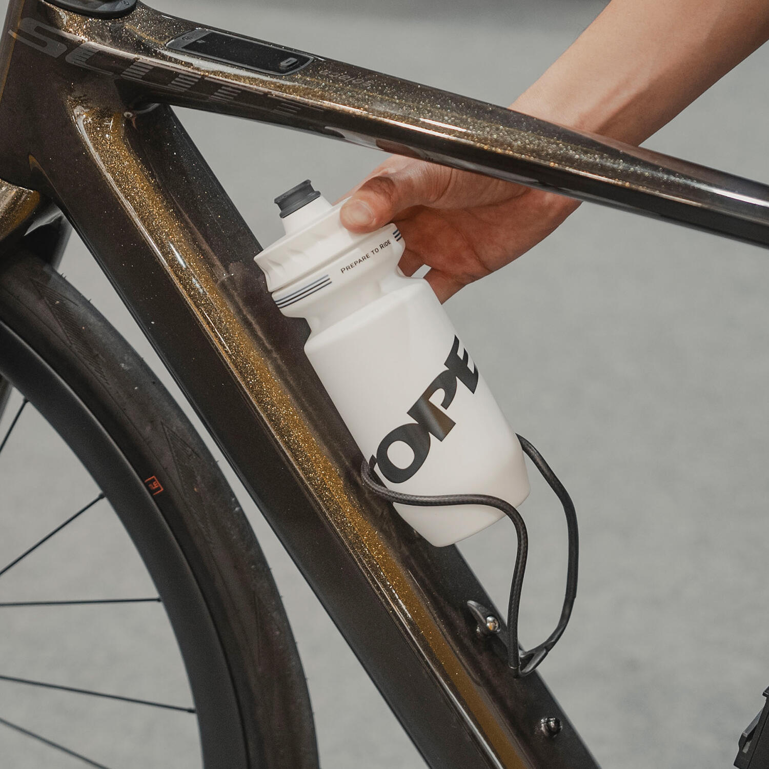 Water Bottle Topeak Logo 650ml - White 2/7