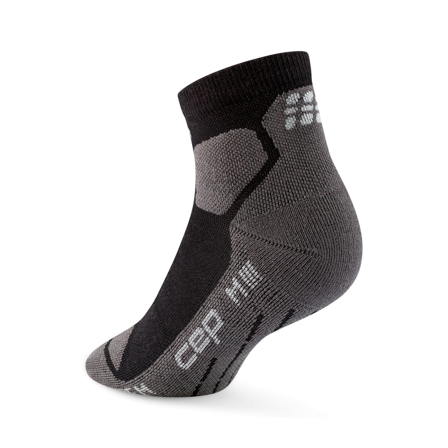 CEP Hiking Light Merino Low-Cut Compressie - Zwart/Grijs - Dames (34/37) 3/4