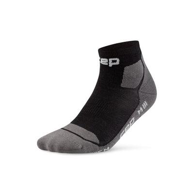 Cep hiking light merino low-cut compressie - zwart - heren