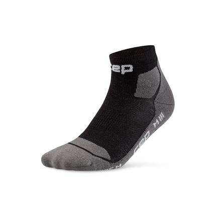 CEP Hiking Light Merino Low-Cut Compressie - Zwart/Grijs - Dames (34/37)