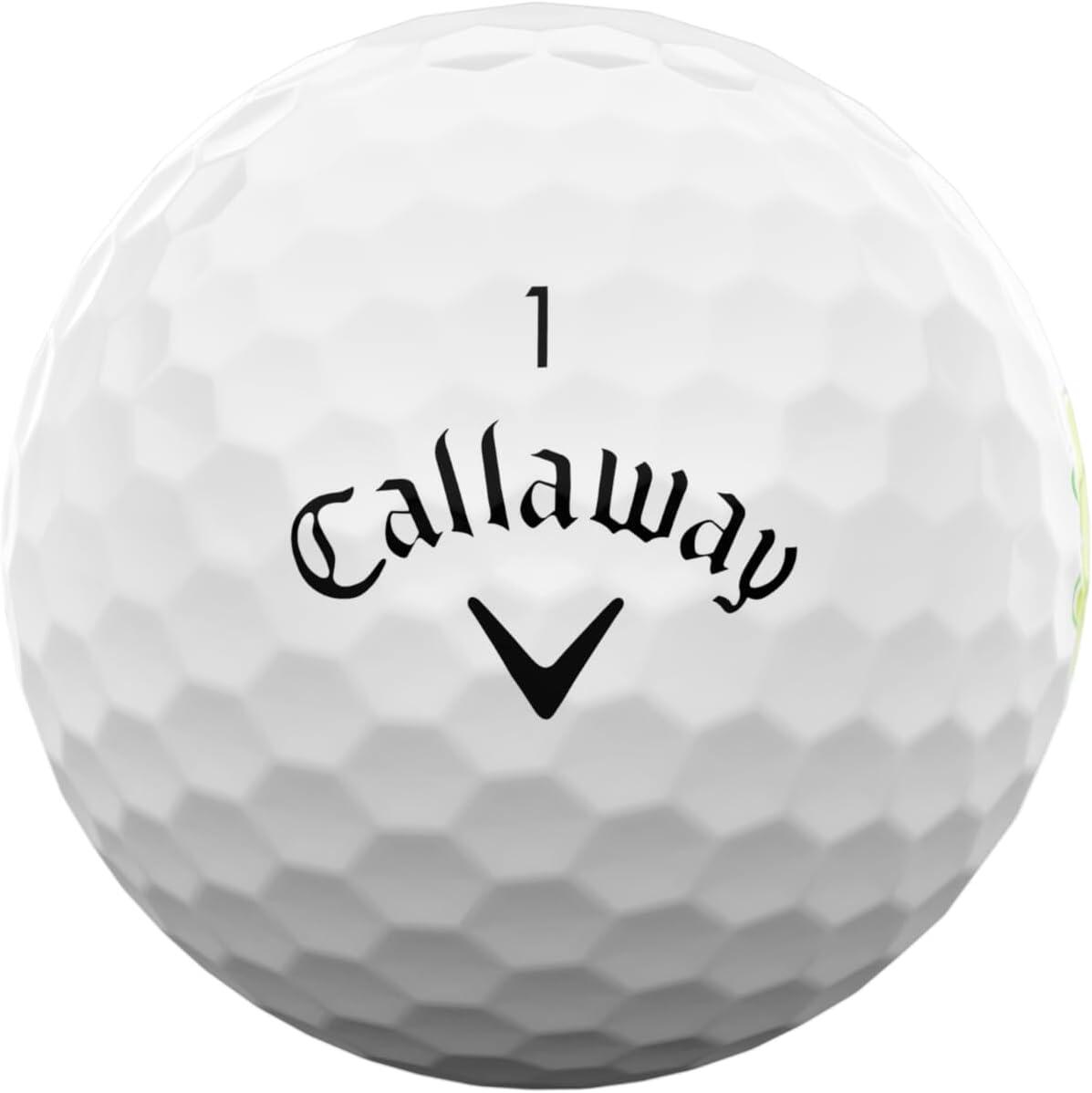 Callaway Supersoft Lucky Logo 2026, Bolas de golfe 3/4