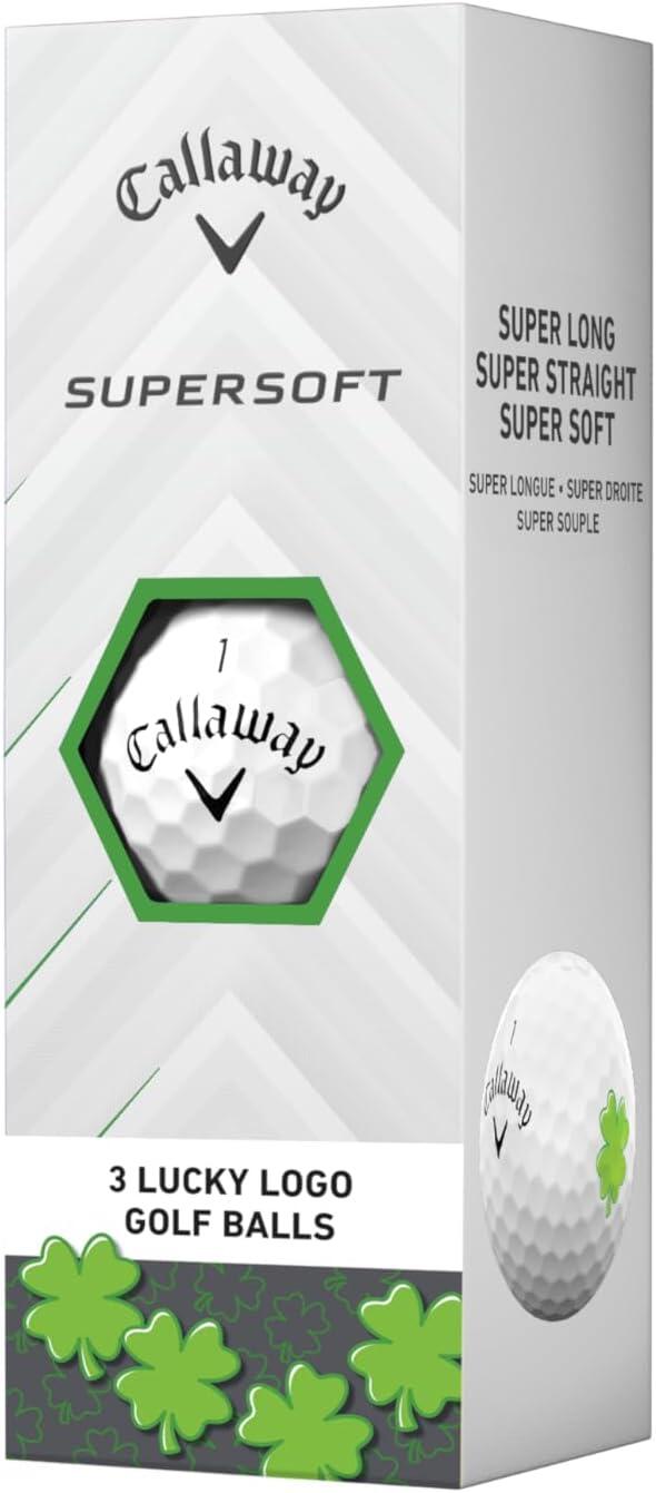Callaway Supersoft Lucky Logo 2026, Bolas de golfe 2/4