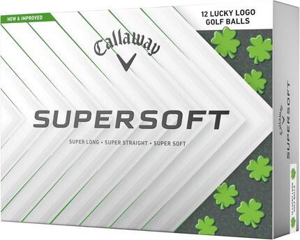 Callaway Supersoft Lucky Logo 2026, Bolas de Golf