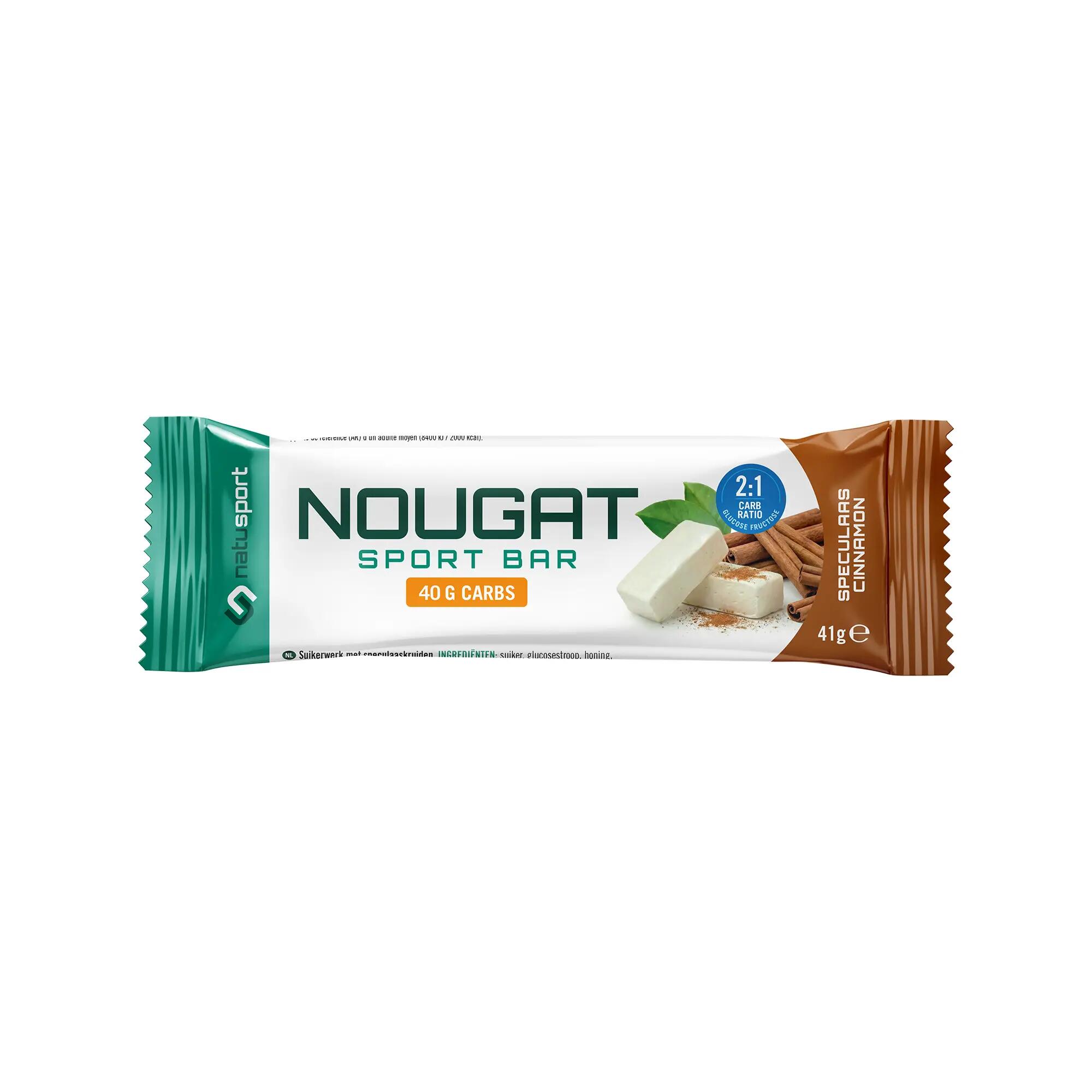 Barre énergétique Nougat Speculaas - Cannelle - Megabox 2/2