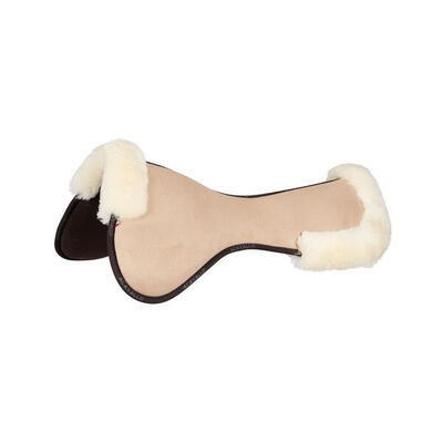Mf-s jccs-s cw-cs chamois shearling cut-out flat compensator dames instapper