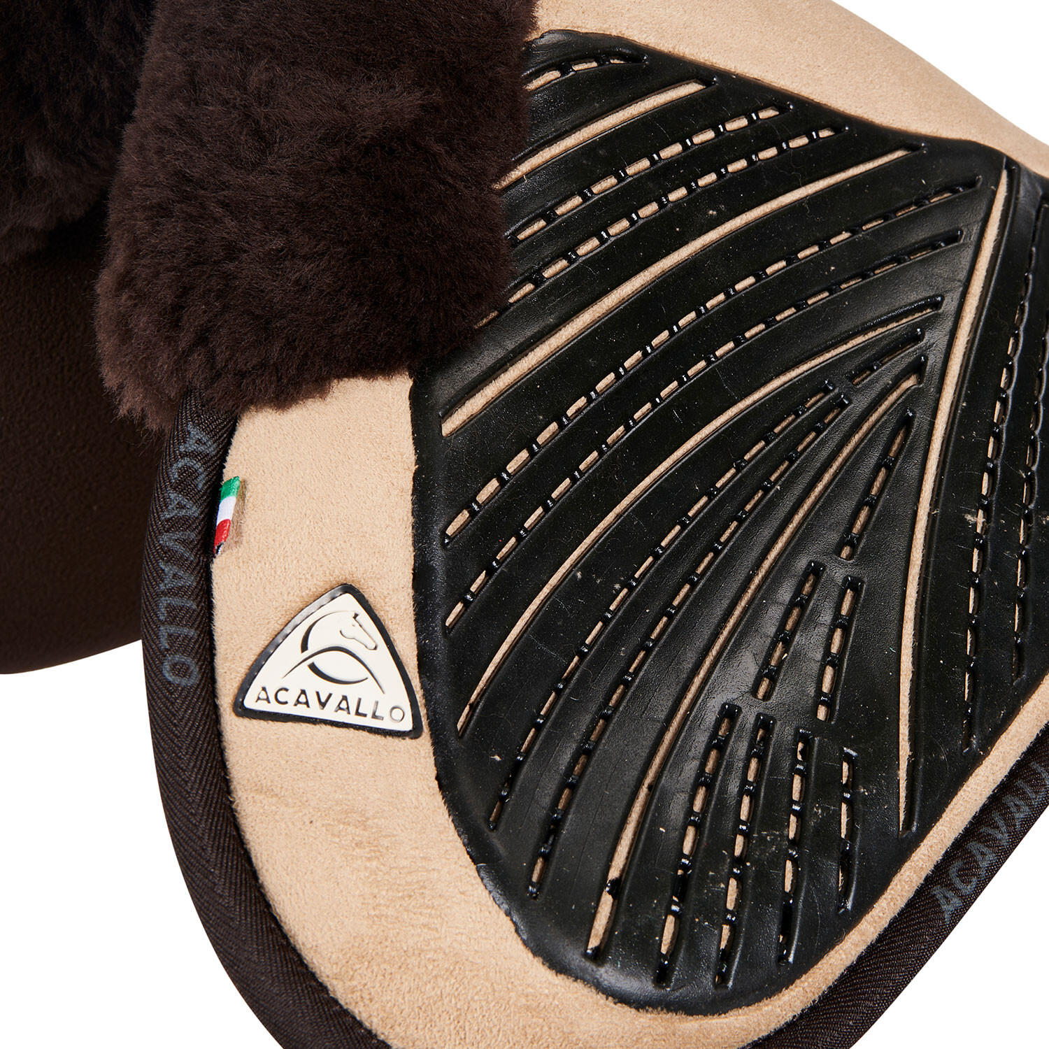 Compensador mf-s jccs-s cw-cs camoscio montone cut-out grip gel flat 3/4