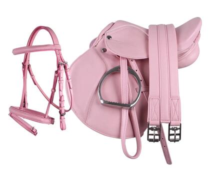 Equipement complet selle et filet pour enfant - QHP