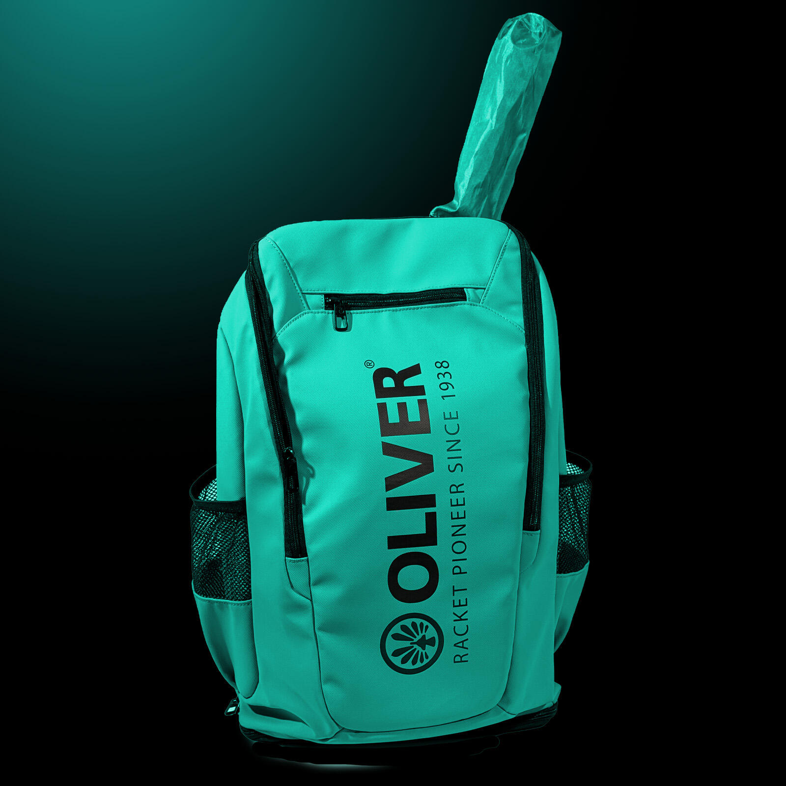 Mochila EXTEND - robusta y detallada con compartimento acolchado para raqueta 2/6