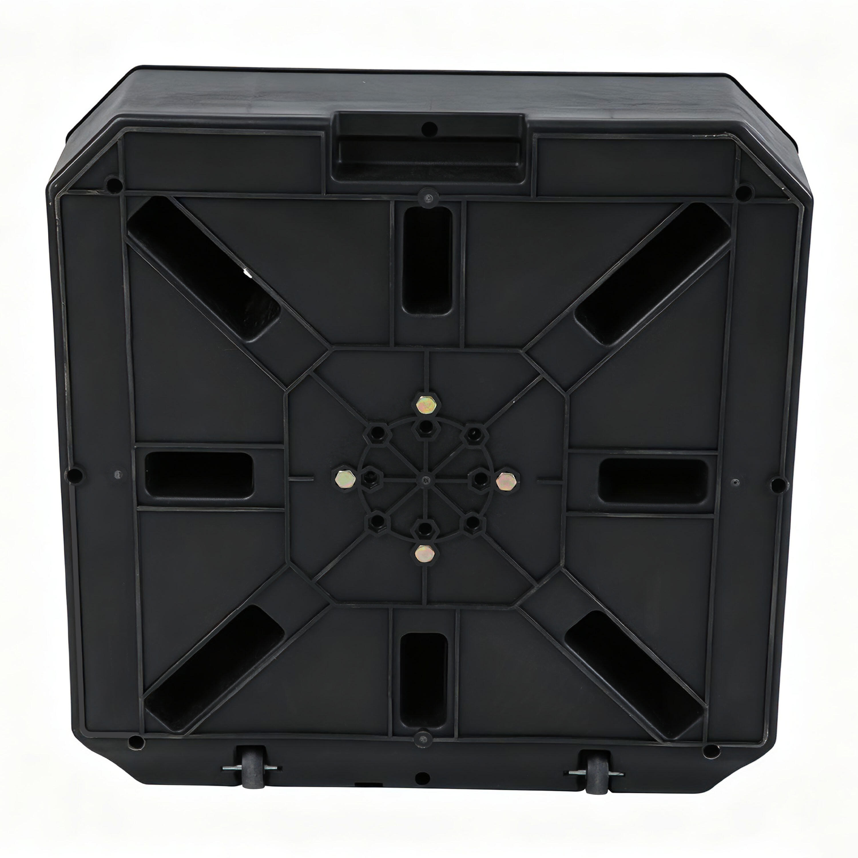 Pied de Parasol en Plastique Remplissable, AXI, 2 Roues, Noir 6/7