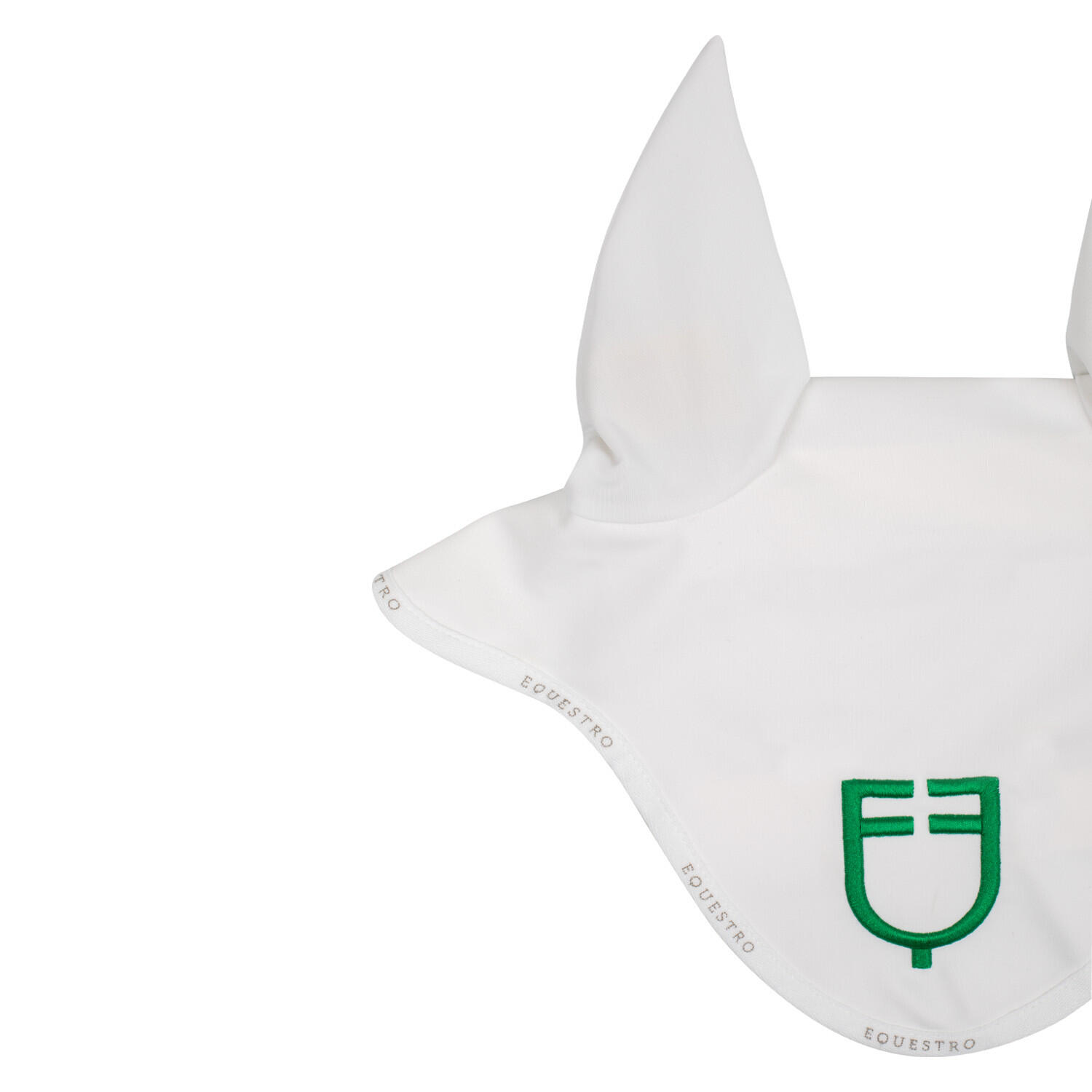 Technische spandex-pferdeohrenhaube mit mehrfarbigem logo 3/4