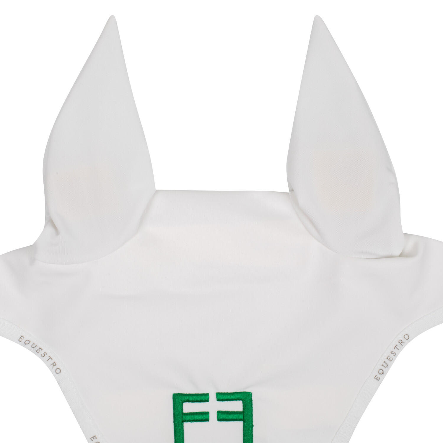 Technische spandex-pferdeohrenhaube mit mehrfarbigem logo 2/4