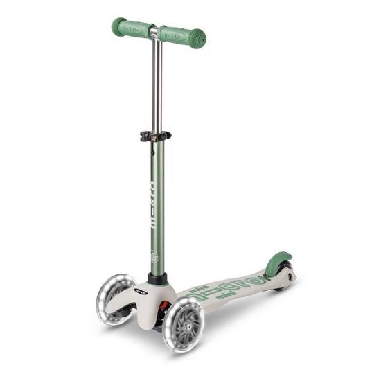 Trottinette 3 roues Mini Deluxe Eco Pistache LED