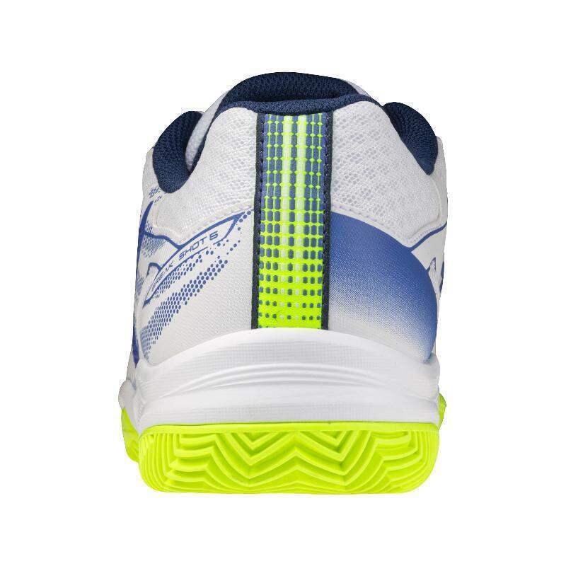 Mizuno Break Shot 5 Tênis Clay White Blue 2/5
