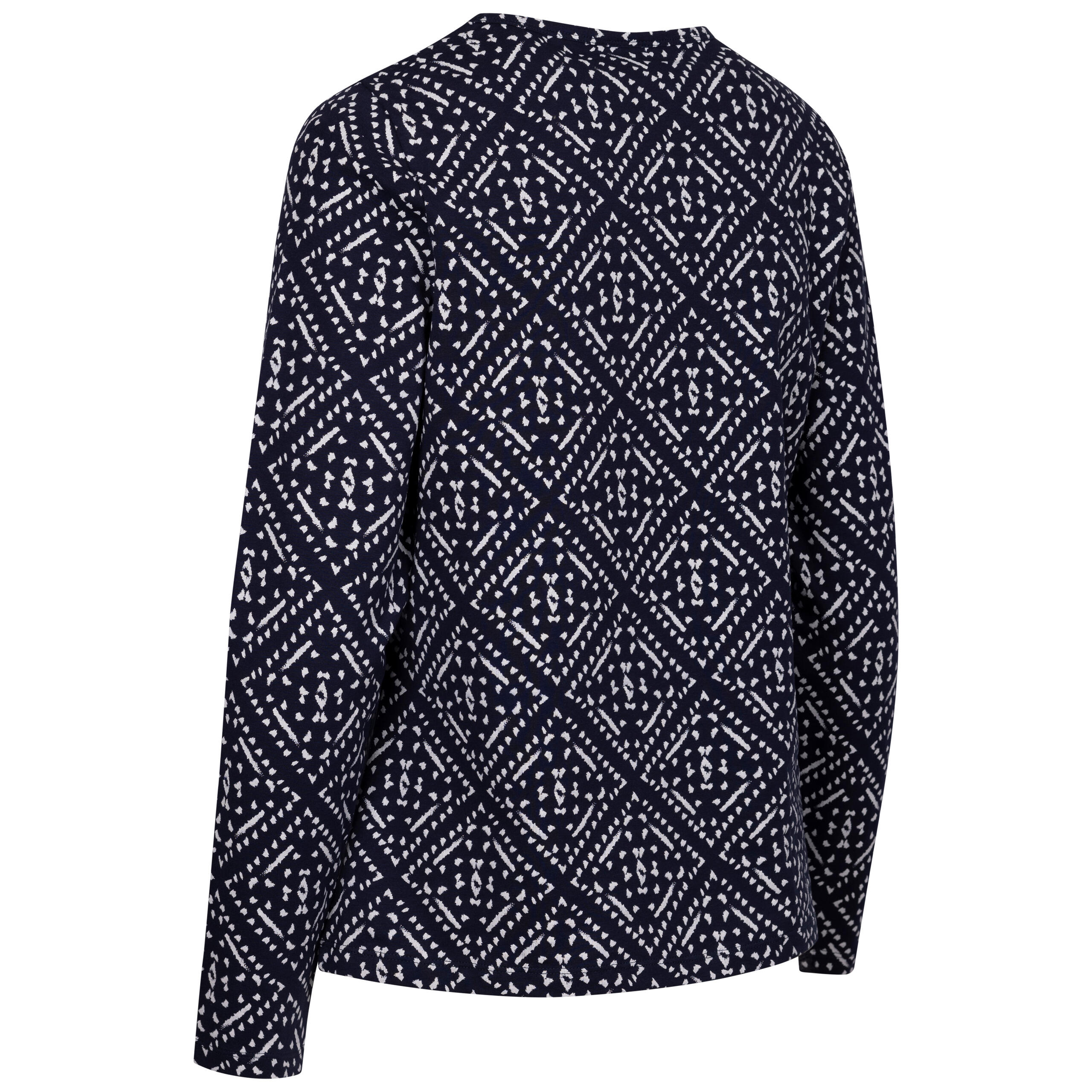 Trespass Daniela - Female Casual Top Navy Print 2/5