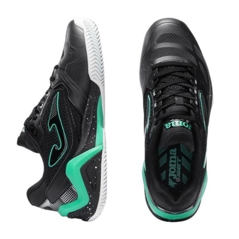 Tênis Joma Set 2601 Pretos Turquesa 2/5