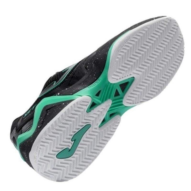 Tênis Joma Set 2601 Pretos Turquesa 5/5