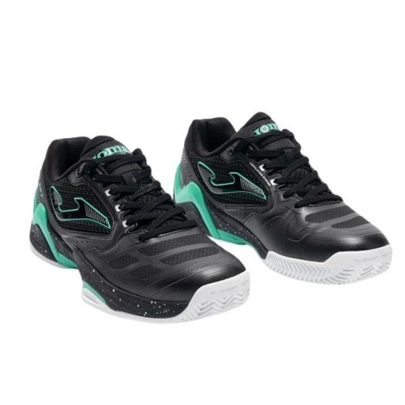 Tênis Joma Set 2601 Pretos Turquesa 4/5