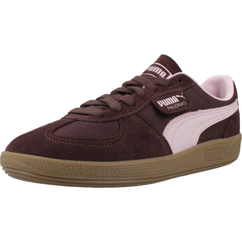 Buty PUMA YELLOW PALERMO VINTAGE UPDATE Brązowy