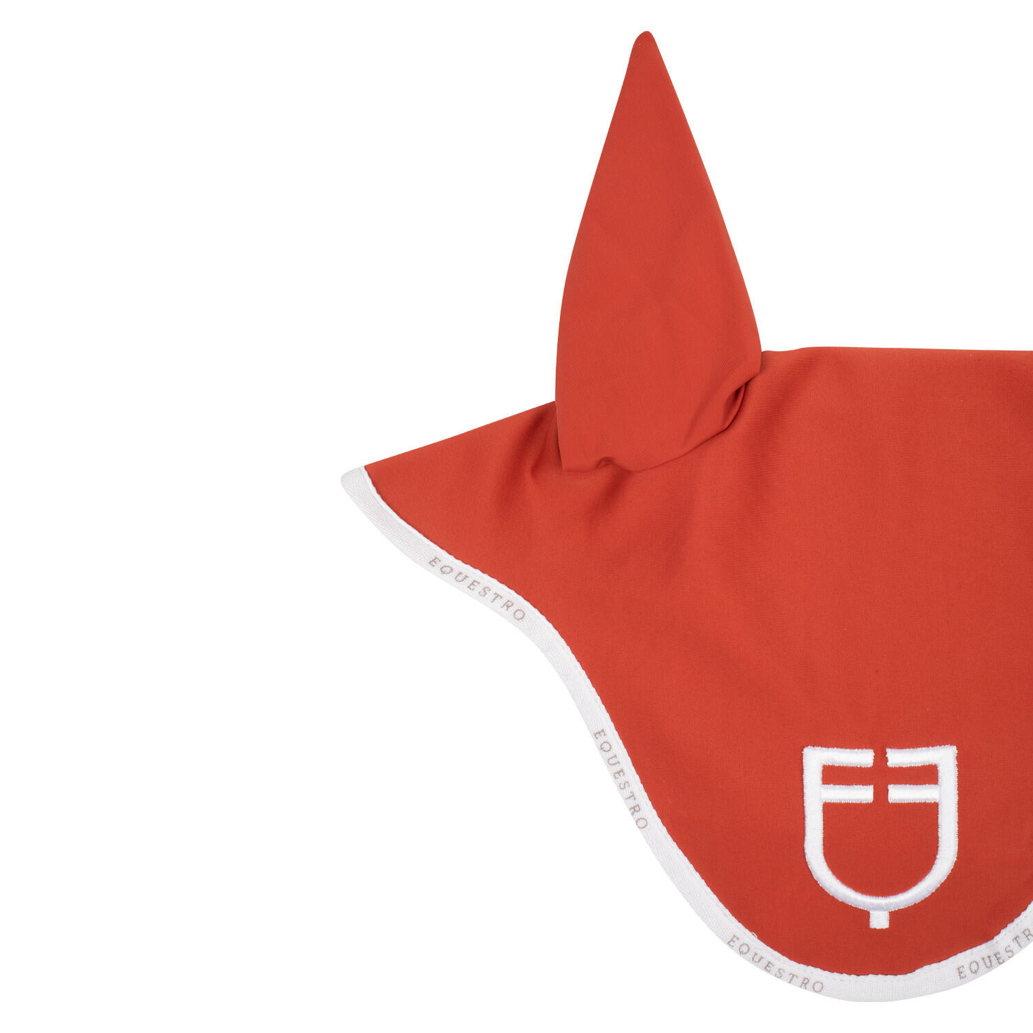 Technische spandex-pferdeohrenhaube mit logo 3/4