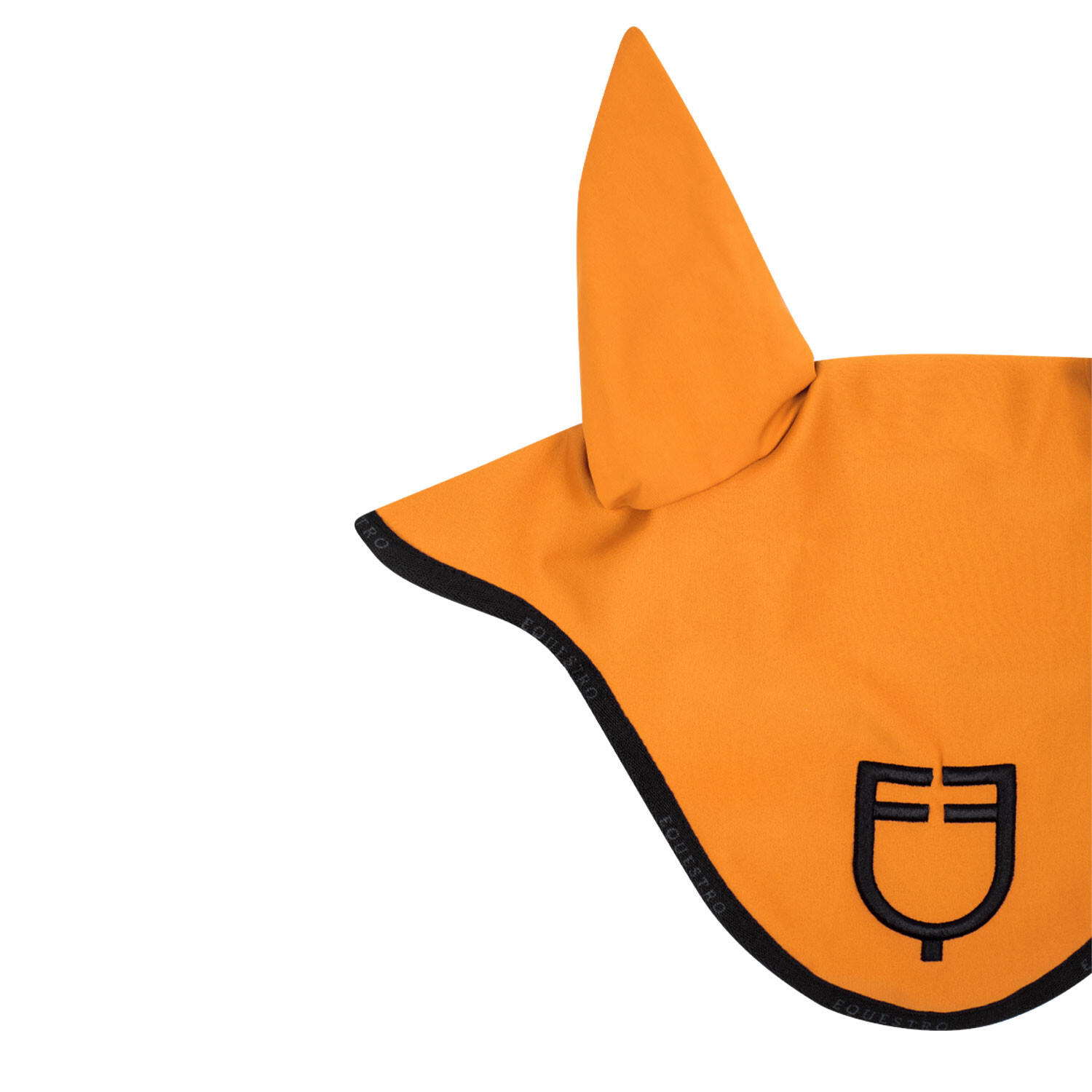 Technische spandex-pferdeohrenhaube mit logo 3/4