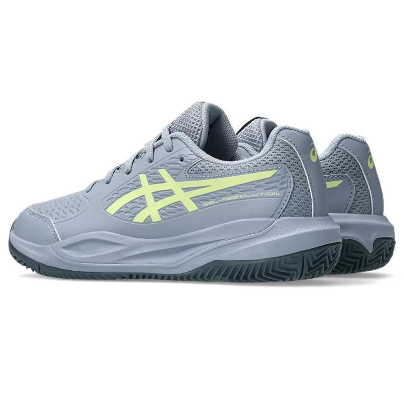 Zapatillas Asics Gel Resolution X Clay GS Gris Azul Pistacho Junior 3/6