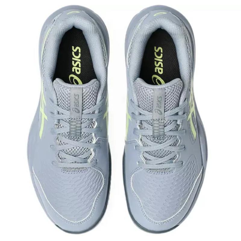 Zapatillas Asics Gel Resolution X Clay GS Gris Azul Pistacho Junior 5/6