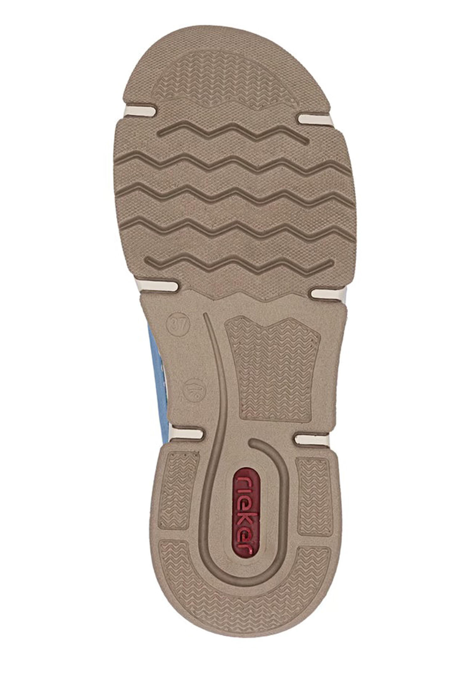 Rieker Damen Halbschuh Slipper Schuhe 45973-14 Blau 4/5