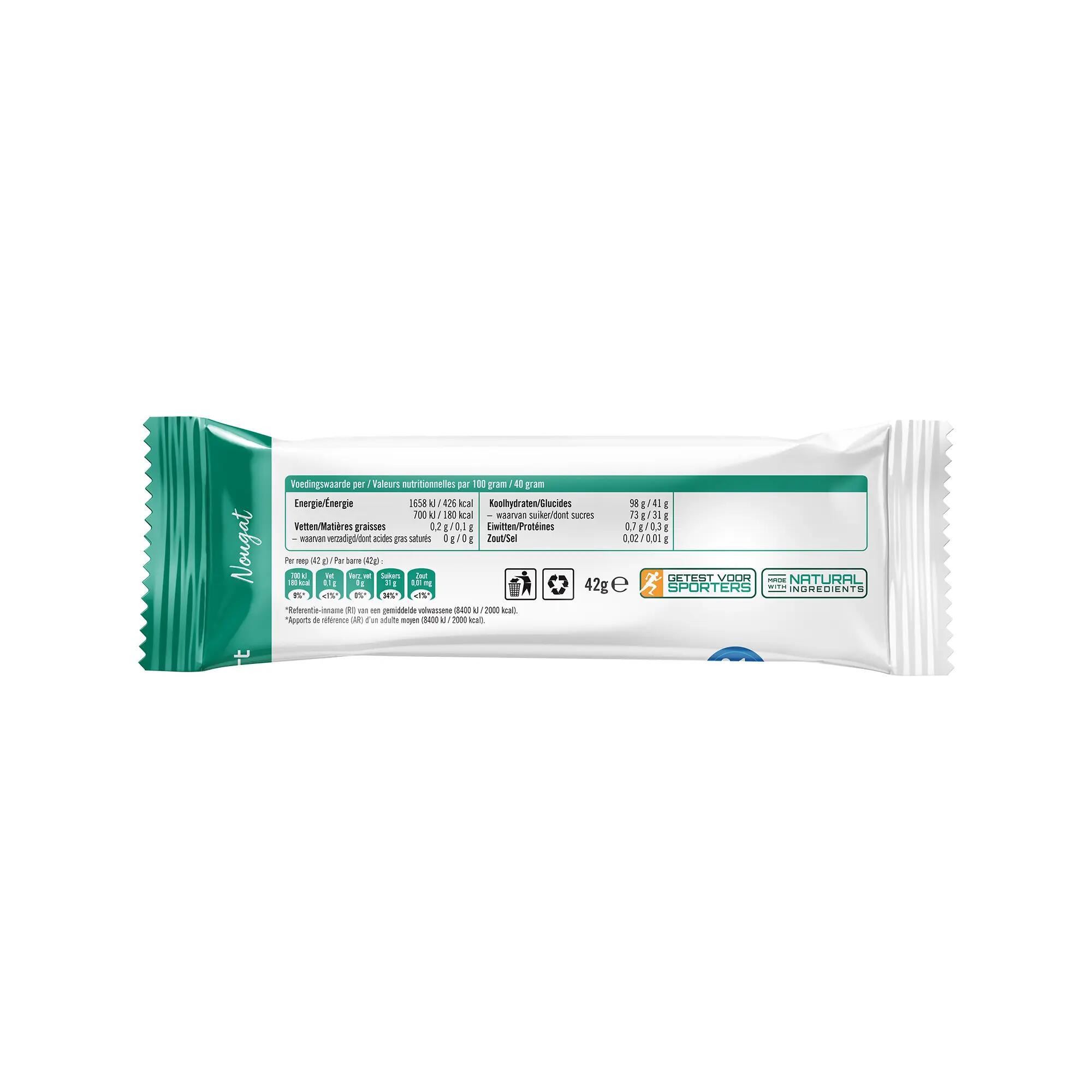 Nougat Sport Bar Megabox - Energiereep - Lemon- 40 stuks 3/3